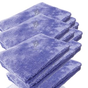 بسته ده عددی دستمال میکروفایبر بسیار نرم ۴۰۰gsm Multi suffering Towel