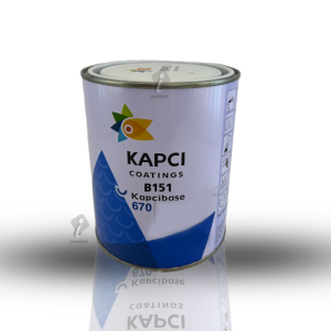 رنگ کاپسی بیس کت نقره ای گالن Kapci Bacsecoat b151