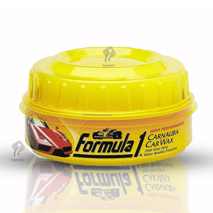 واکس کاسه ای کارناوبا براق کننده بدنه خودرو  فرمول۱-Formula 1 محصولی با کیفیت جهت براق کردن خودرو می‌باشد. استفاده از این محصول کمک می‌کند تا رنگ واقعی بدنه خودرو نمایان شود.