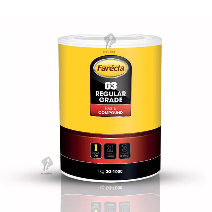 پولیش زبر فارکلا Farecla G3 Regular Grade برای حذف خط و خش، آثار سنباده و اکسیداسیون رنگ خودرو
