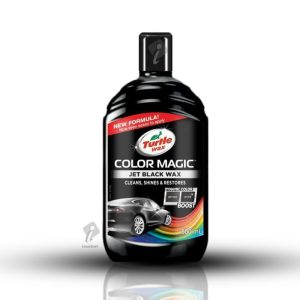 پولیش و واکس رنگی مشکی ترتل Turtle Wax Color Magic jet Black Polish
