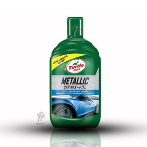 واکس مایع ترتل واکس حاوی تفلون PTFE مخصوص بدنه خودرو متالیک Turtle Wax Metallic Car wax + PTFE