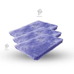 بسته سه عددی دستمال میکروفایبر بسیار نرم ۴۰۰gsm Multi suffering Towel