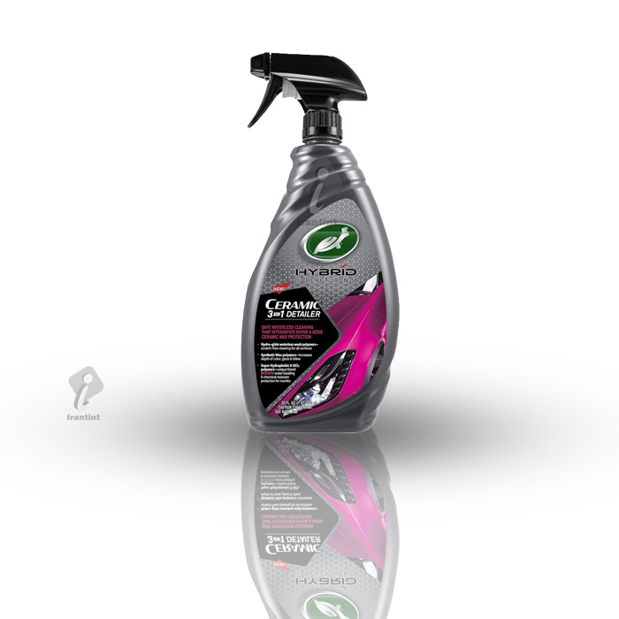 اسپری سرامیک دیتیلر ترتل واکس Turtle Wax Ceramic 3 in 1 Detailer