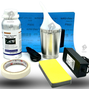 کیت شفاف ساز و رفع ماتی چراغ خودرو مدل  SRS Headlight Renovation Kit