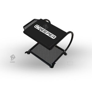 صندلی دیتیلینگ چرخ دار با جعبه مشکی مدل Rolling Creeper Seat Black