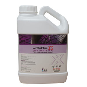 واکس براق کننده لاستیک5 لیتری کمیکس مدل Chemiex Tire gloss wax