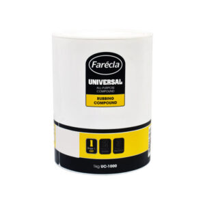 پولیش فارکلا Universal All-Purpose Compound یک کیلوگرمی مناسب حذف خط و خش و براق کردن رنگ خودرو