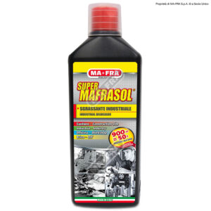 شوینده موتور و جرم گیر مفرا مدل Super Mafrasol حجم 900 میلی‌لیتر مناسب پاکسازی چربی و روغن موتور خودرو
